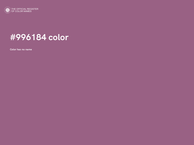 #996184 color image