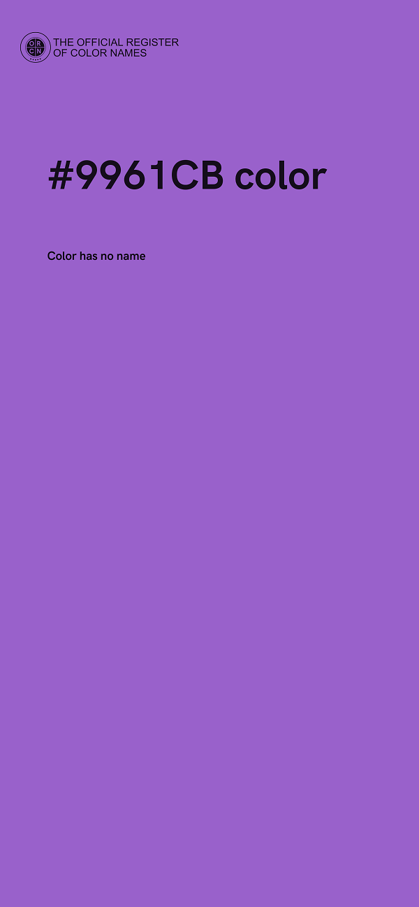#9961CB color image
