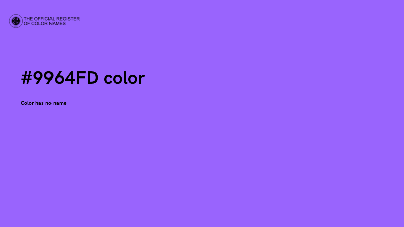 #9964FD color image
