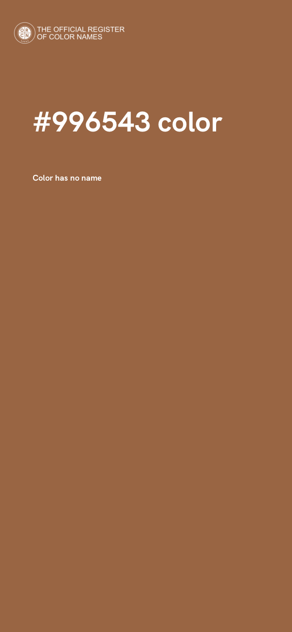 #996543 color image