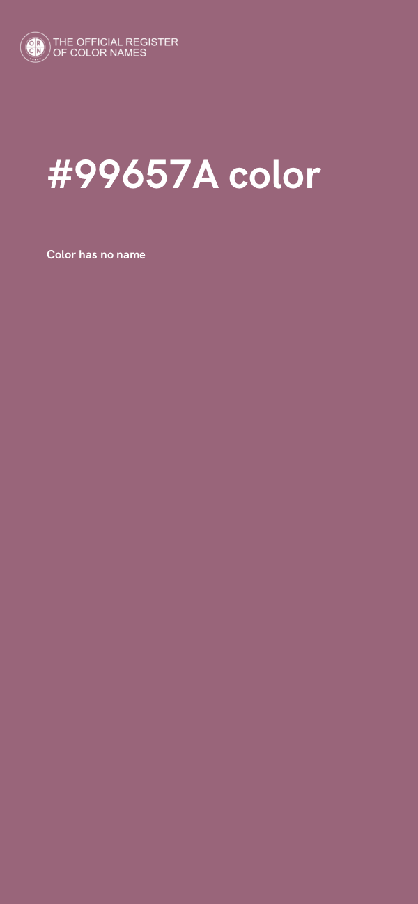 #99657A color image