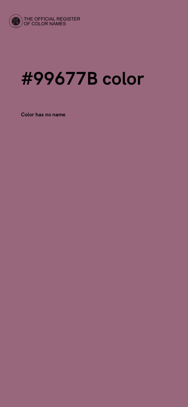 #99677B color image
