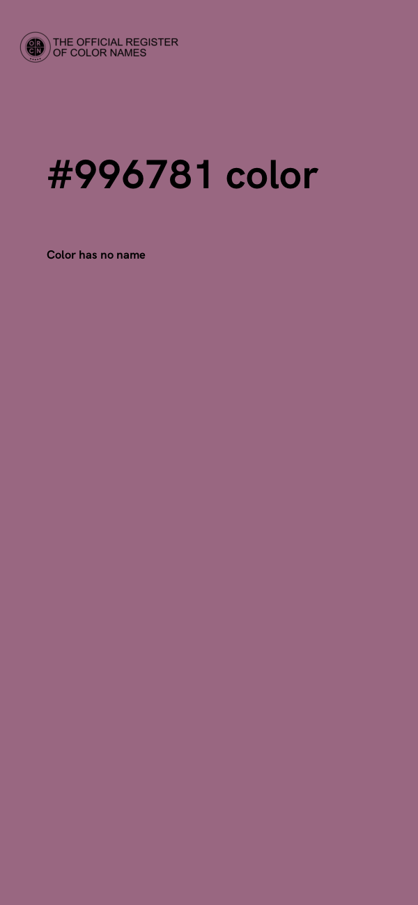#996781 color image