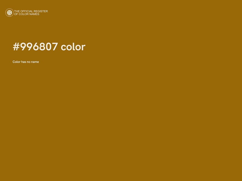 #996807 color image