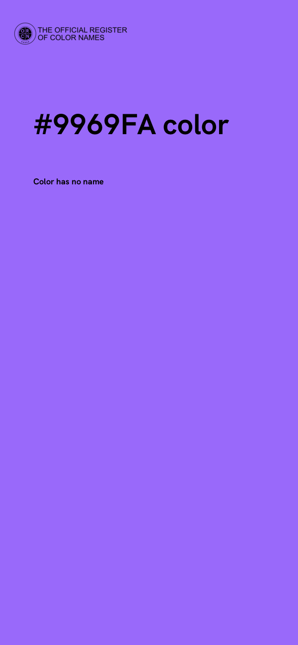 #9969FA color image