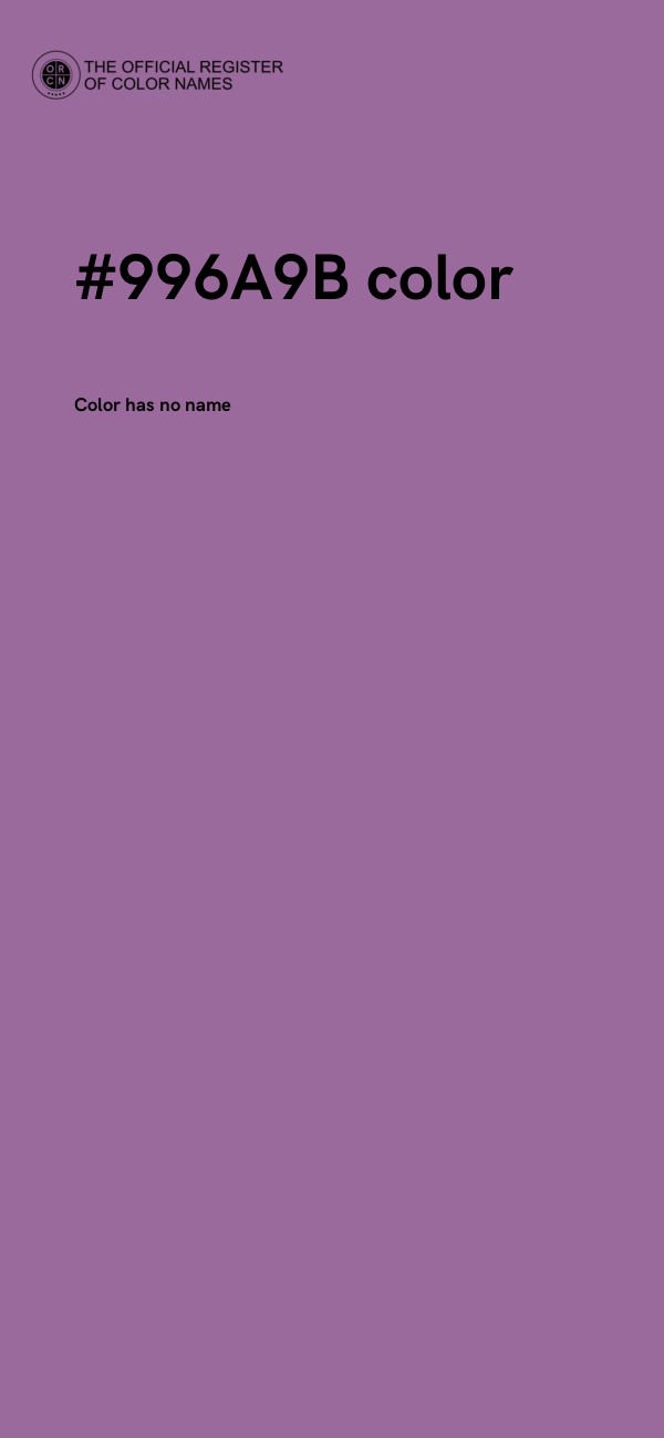 #996A9B color image