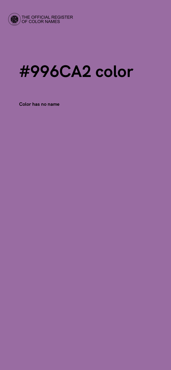 #996CA2 color image