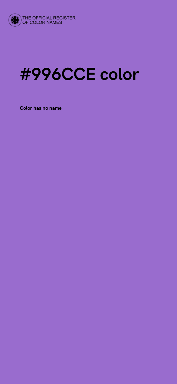 #996CCE color image