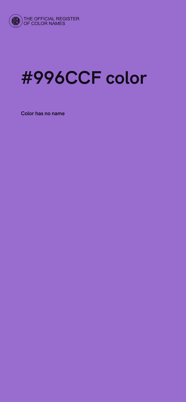 #996CCF color image
