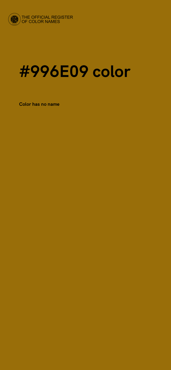 #996E09 color image