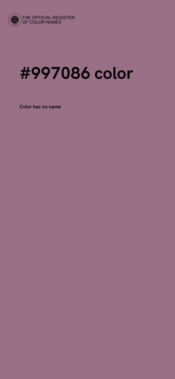#997086 color image