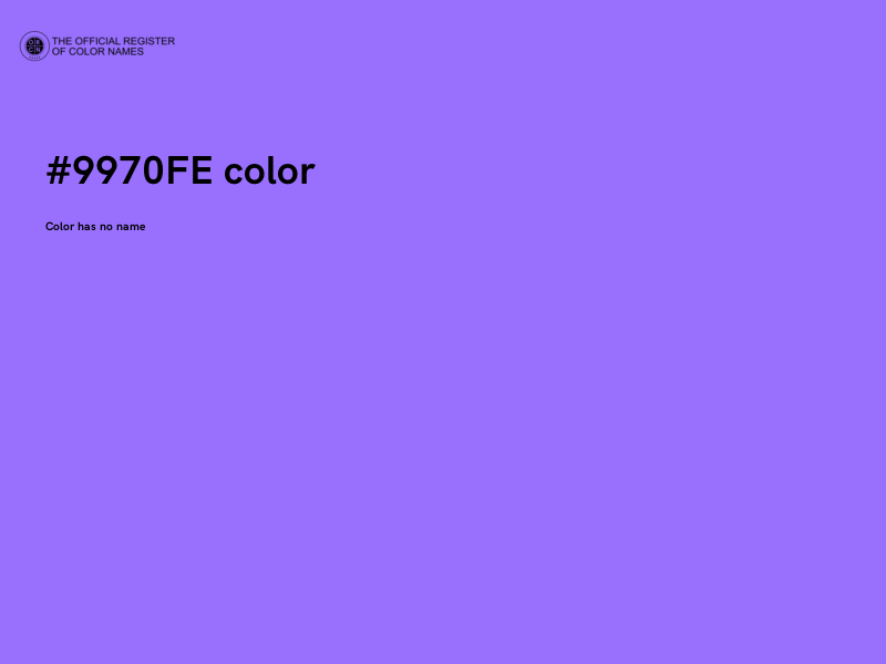 #9970FE color image