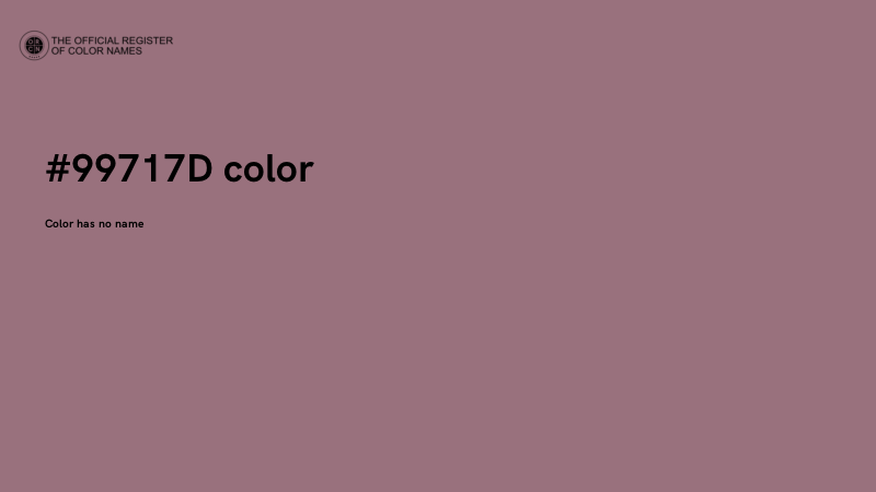 #99717D color image