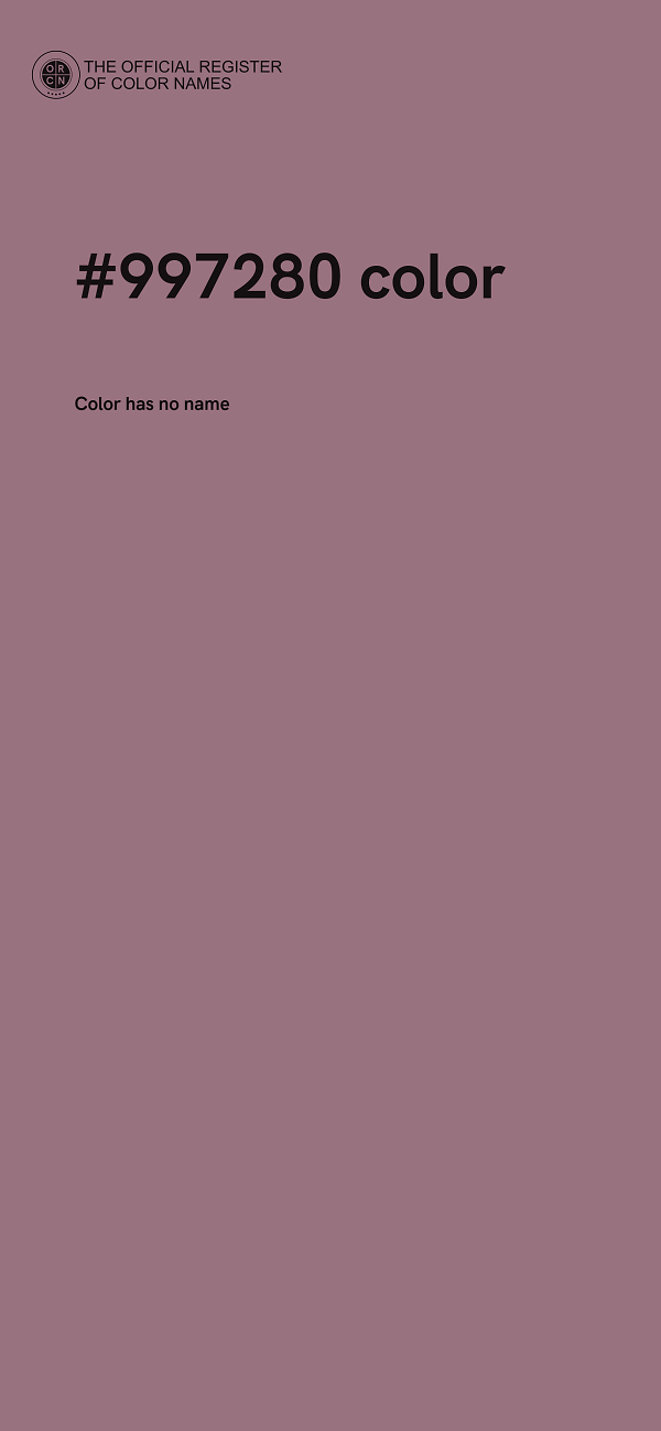 #997280 color image