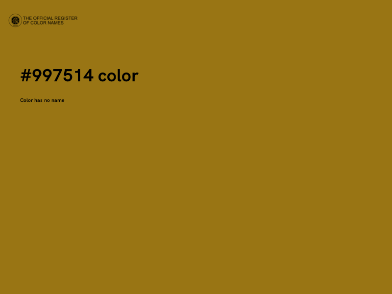 #997514 color image