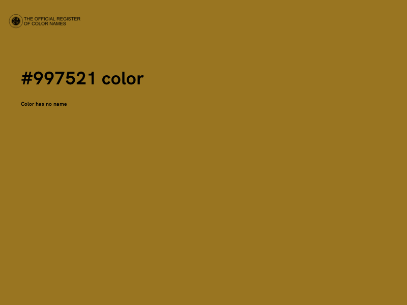 #997521 color image