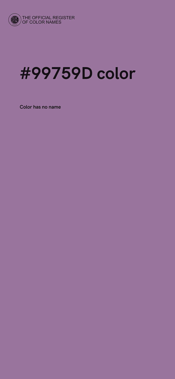 #99759D color image