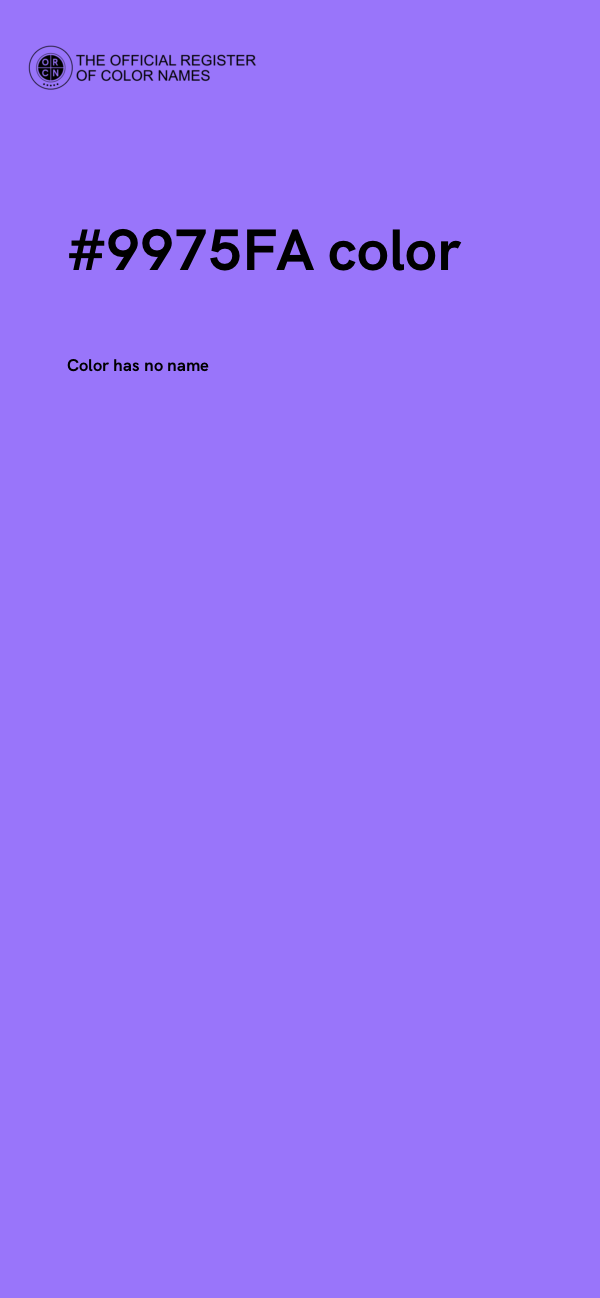 #9975FA color image