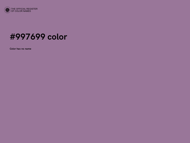 #997699 color image