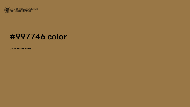 #997746 color image