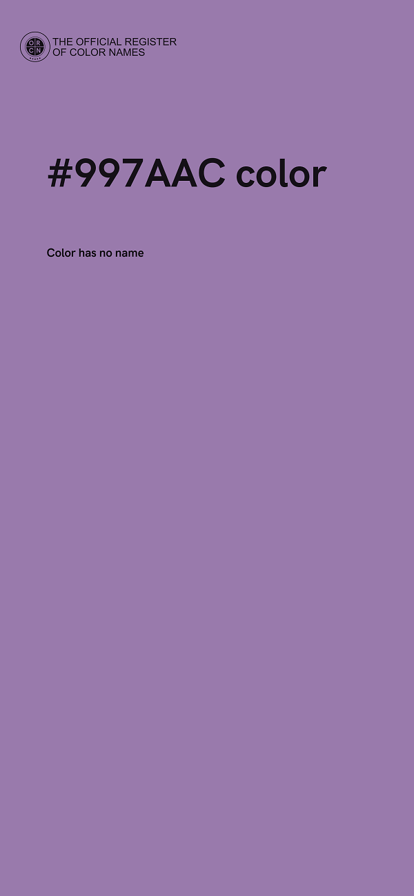 #997AAC color image
