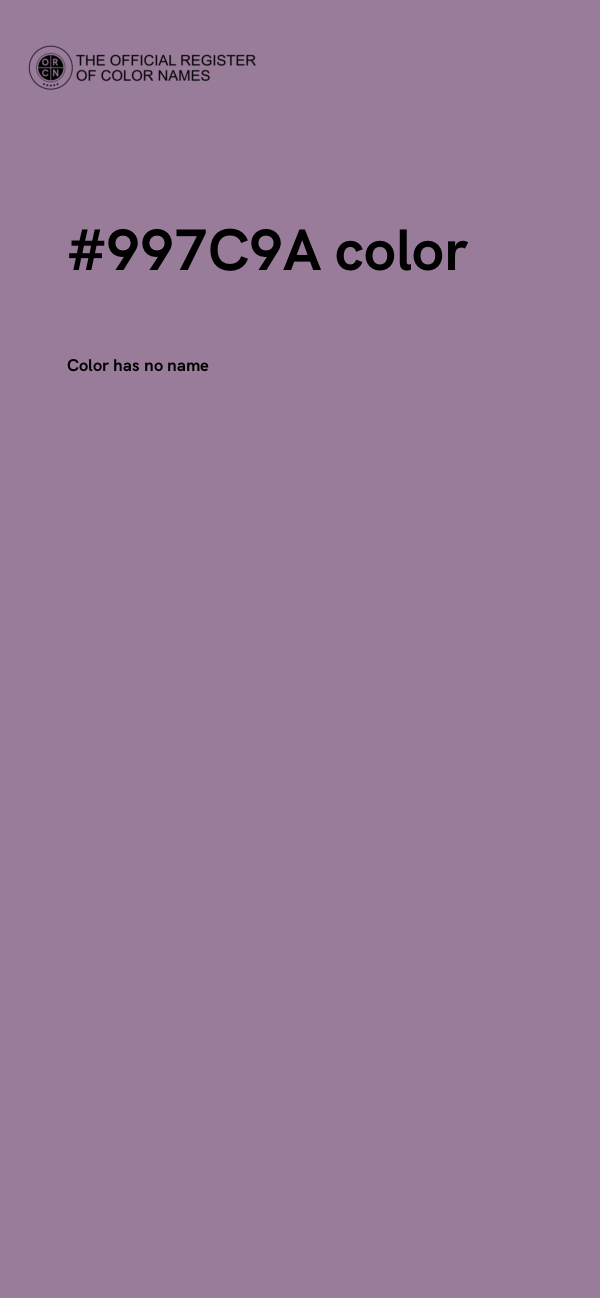 #997C9A color image