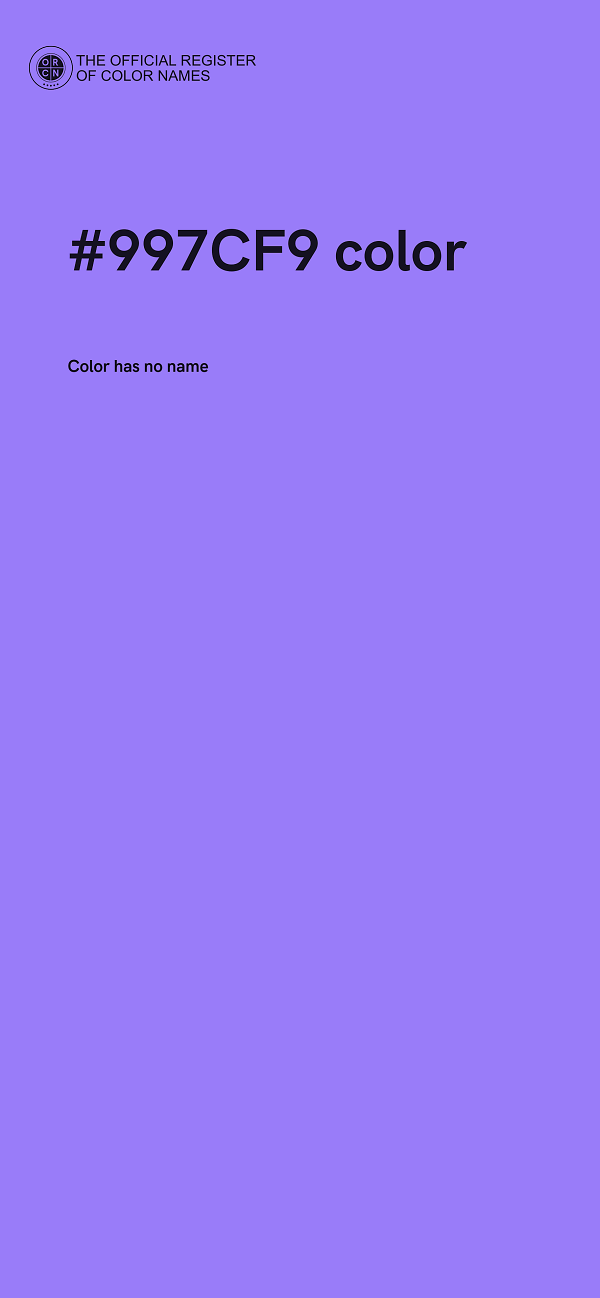 #997CF9 color image