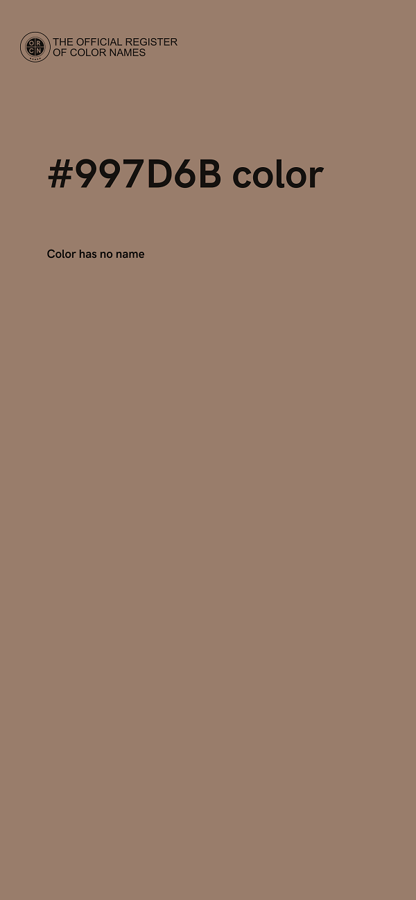 #997D6B color image