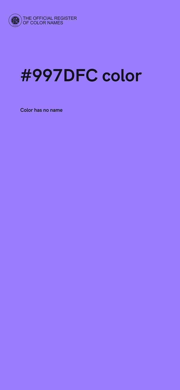 #997DFC color image