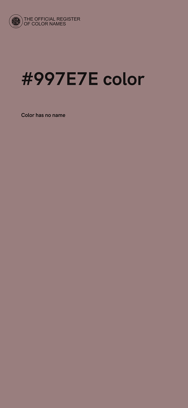 #997E7E color image