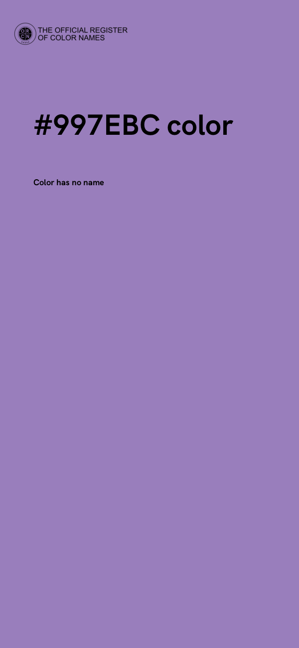 #997EBC color image