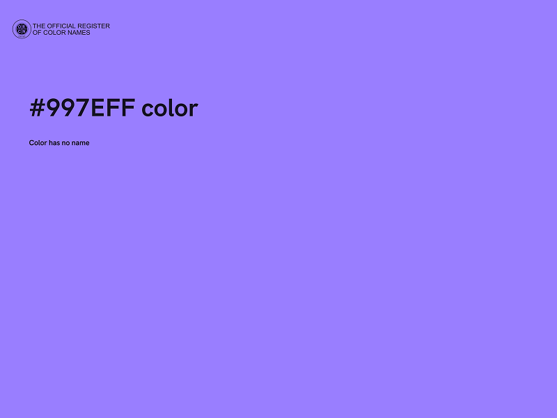 #997EFF color image