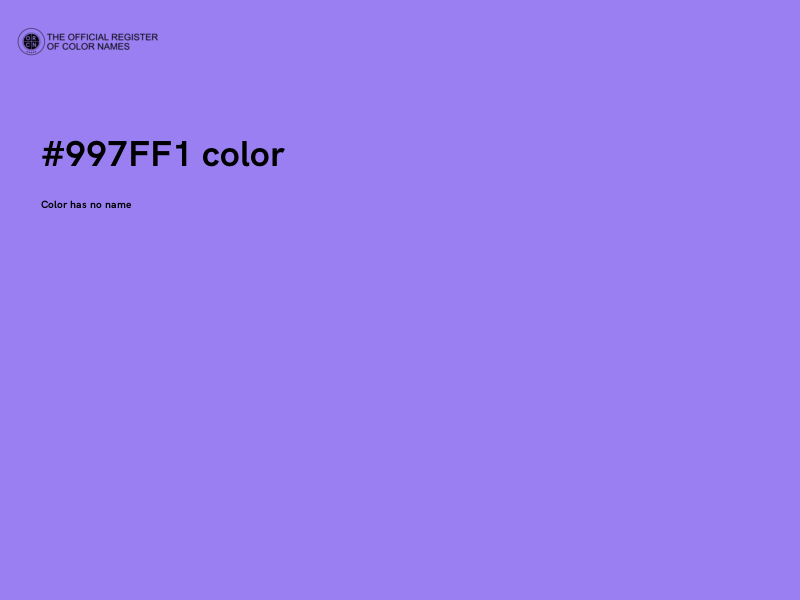 #997FF1 color image