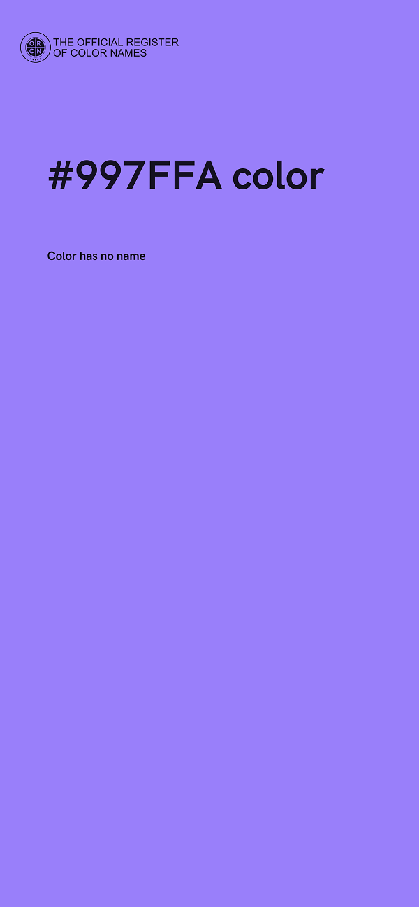 #997FFA color image
