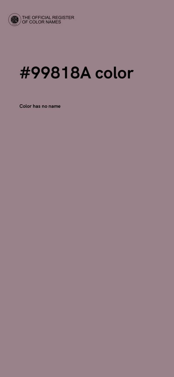 #99818A color image