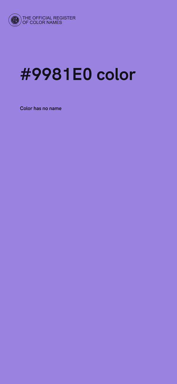 #9981E0 color image