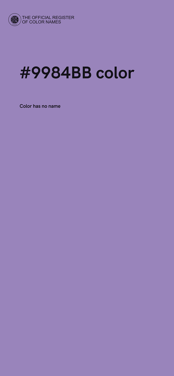 #9984BB color image