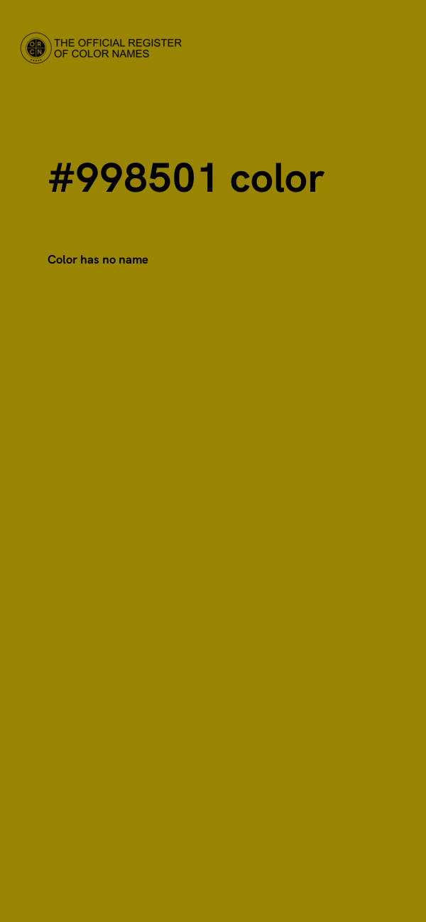 #998501 color image