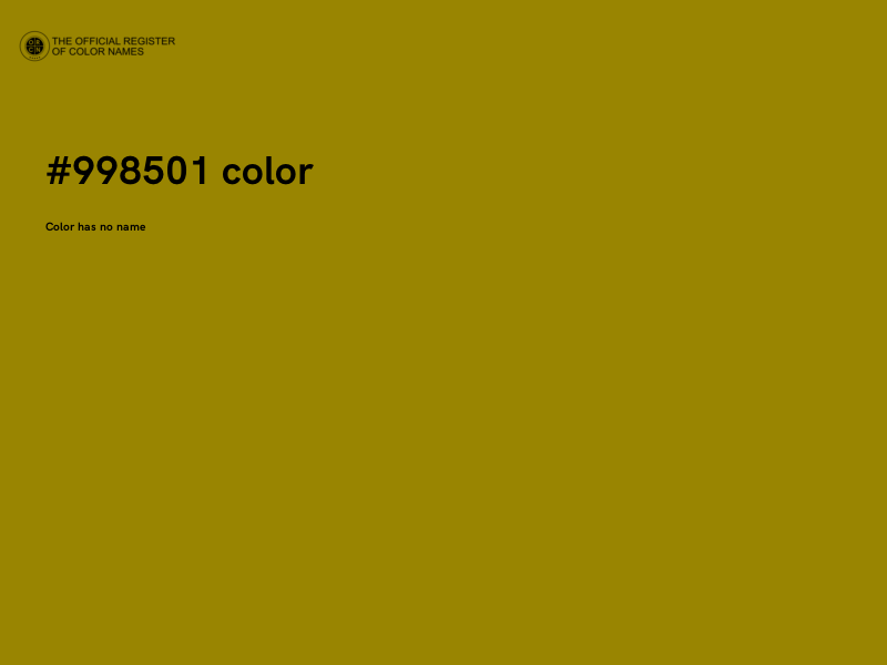 #998501 color image