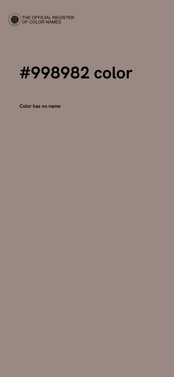 #998982 color image