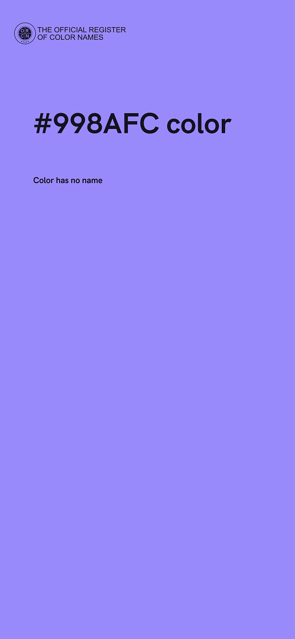 #998AFC color image