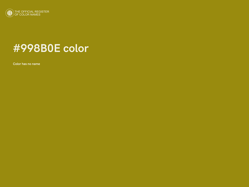 #998B0E color image