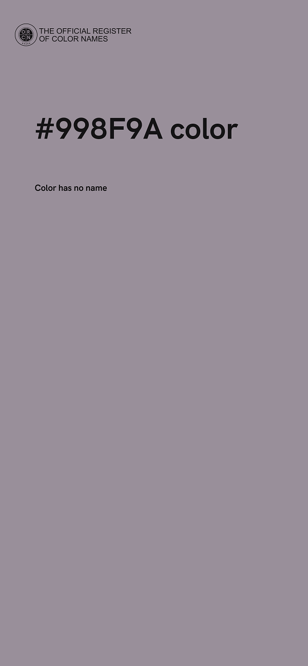 #998F9A color image