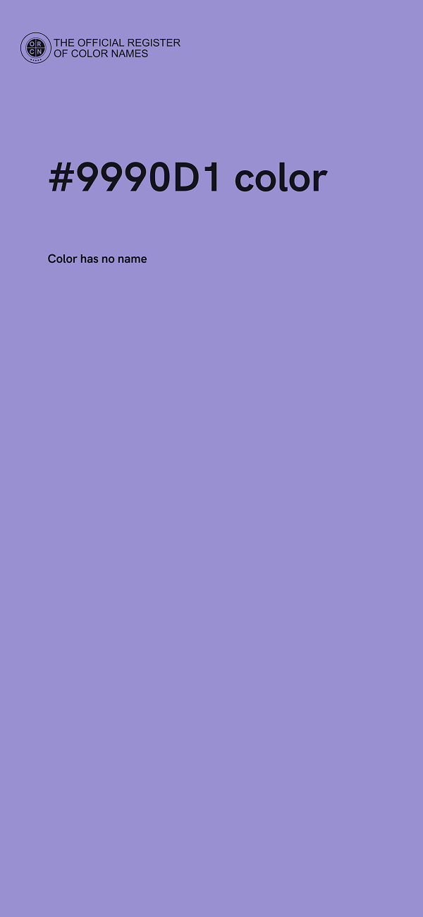 #9990D1 color image