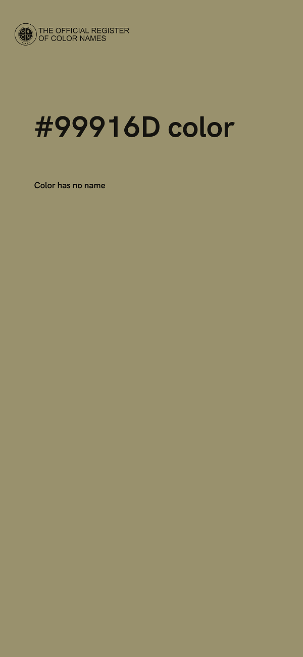 #99916D color image