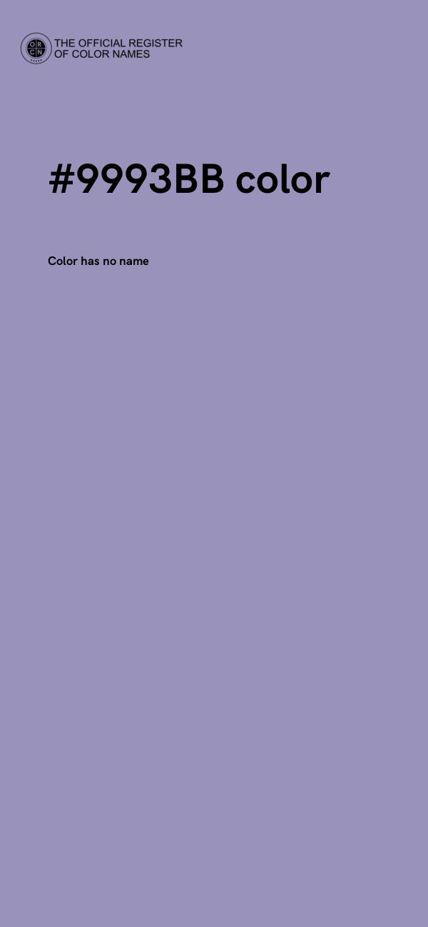 #9993BB color image