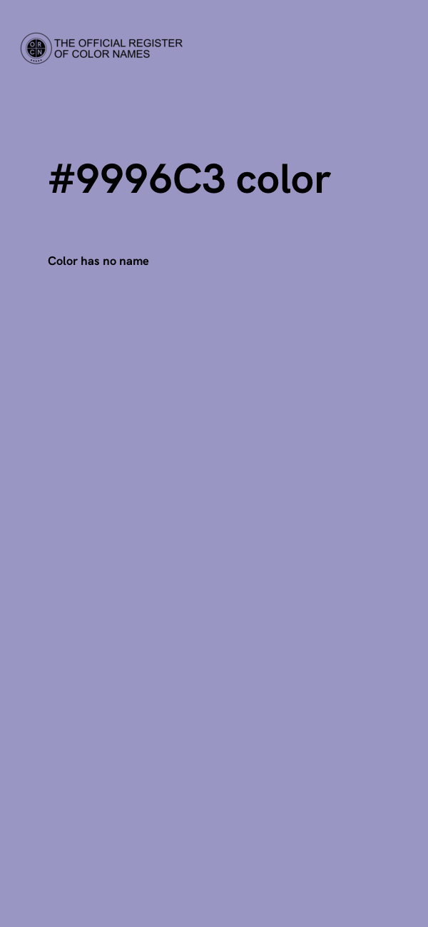 #9996C3 color image