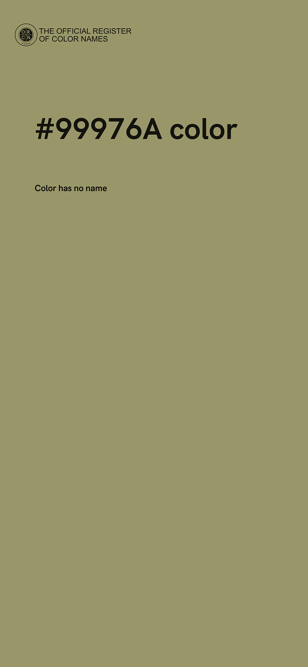 #99976A color image