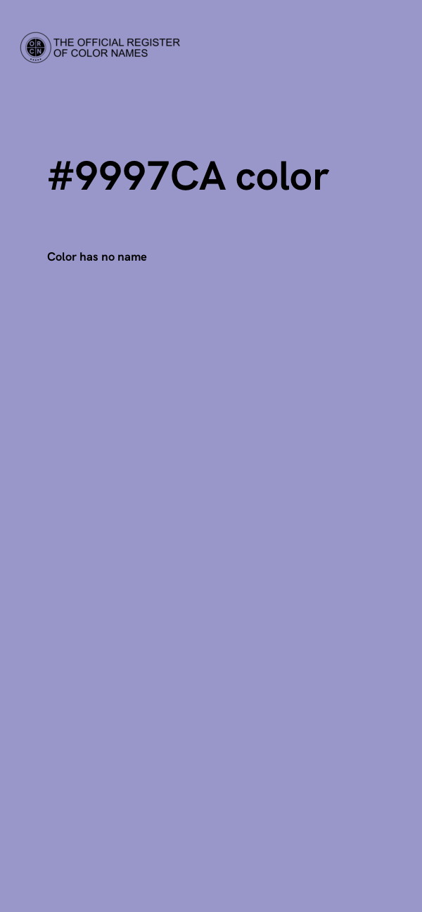 #9997CA color image