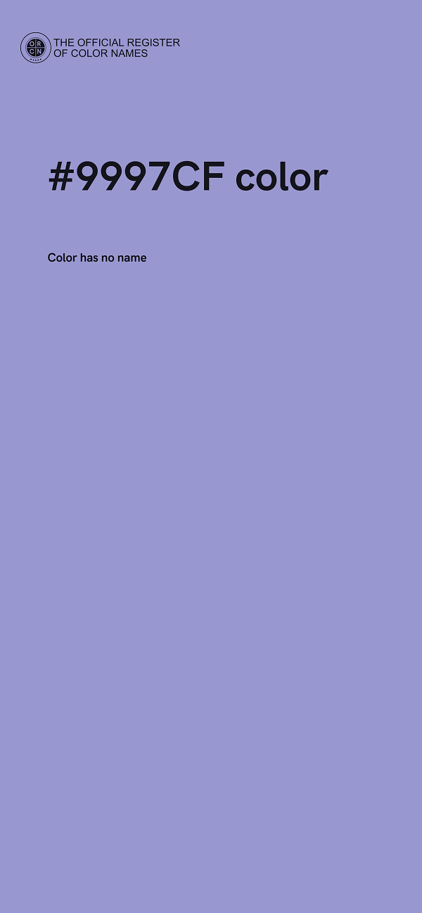 #9997CF color image